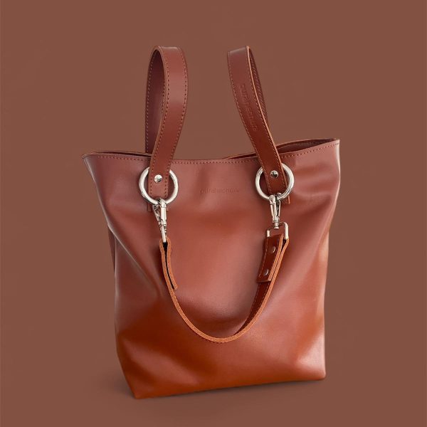 DUNDEE Mini piel cuero arcilla