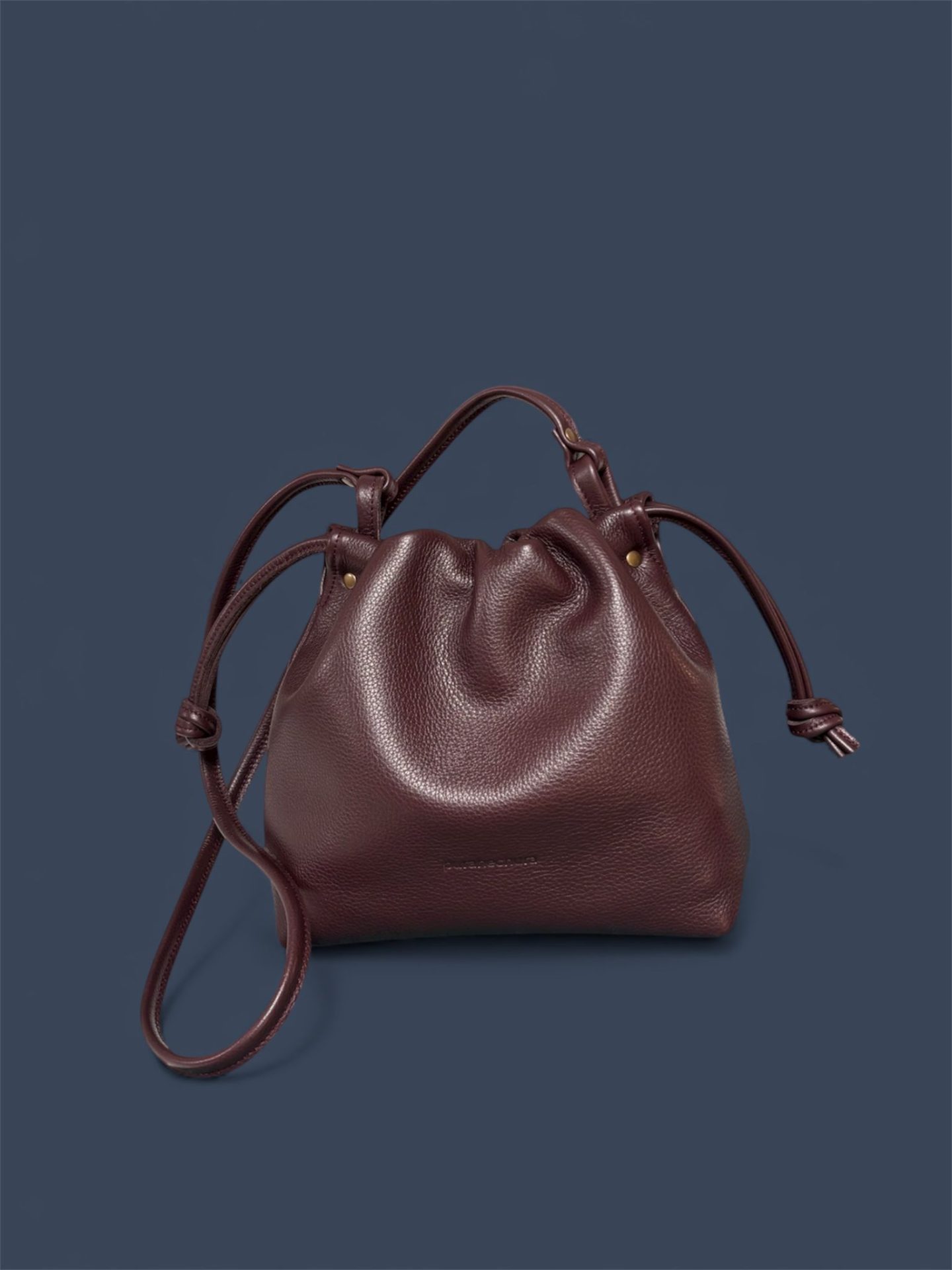 BOMBON piel vino - Imagen 2